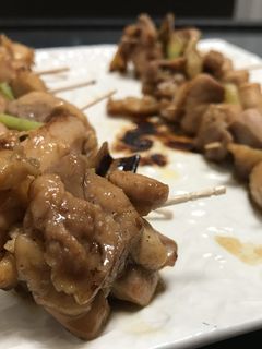 【お家で居酒屋】爪楊枝でねぎま!-レシピのメイン写真