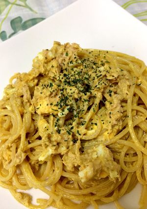 カレー粉とマヨネーズでパスタ☆-レシピのメイン写真