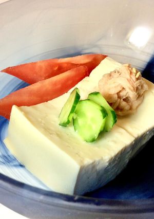 昆布ダシと甘酒が染みてる冷やっこ-レシピのメイン写真