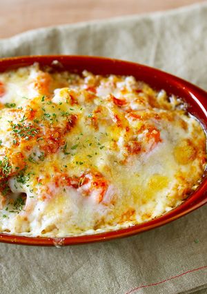 あじフライのトマトチーズグラタン-レシピのメイン写真