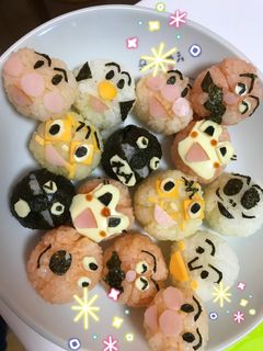 子供オニギリ☆アンパンマン-レシピのメイン写真