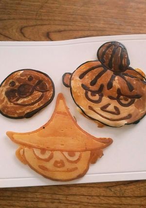 パンケーキアート レモン風味.*･-レシピのメイン写真