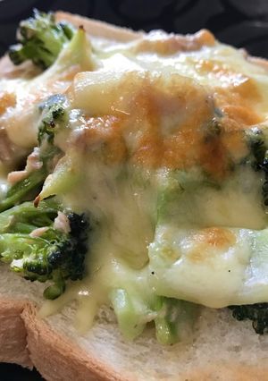 温野菜の味噌マヨチーズトースト！-レシピのメイン写真
