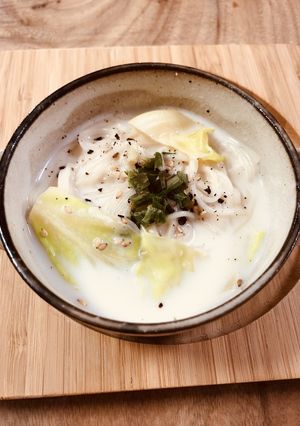 ちゃんぽん風？！ミルクそう麺-レシピのメイン写真