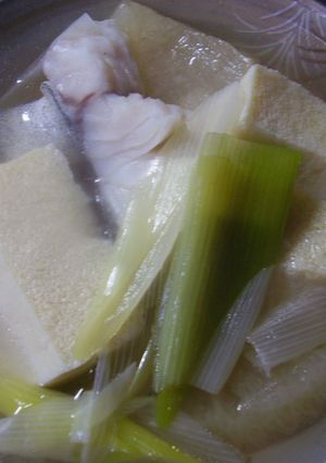 鱈と凍み豆腐・凍み大根の塩スープ-レシピのメイン写真