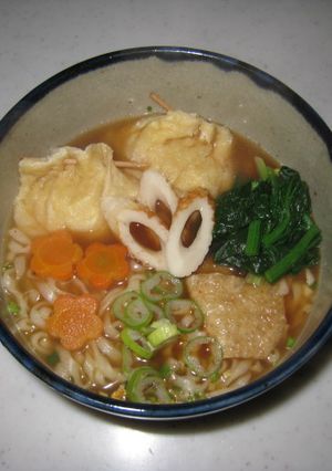 もちチーズで力うどん-レシピのメイン写真