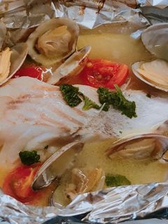 簡単!タラとあさりのホイル焼き-レシピのメイン写真