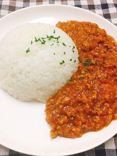 あまいキーマカレー-レシピのメイン写真