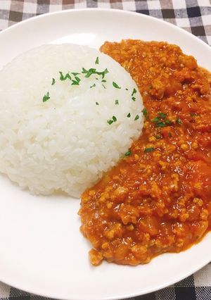 あまいキーマカレー-レシピのメイン写真