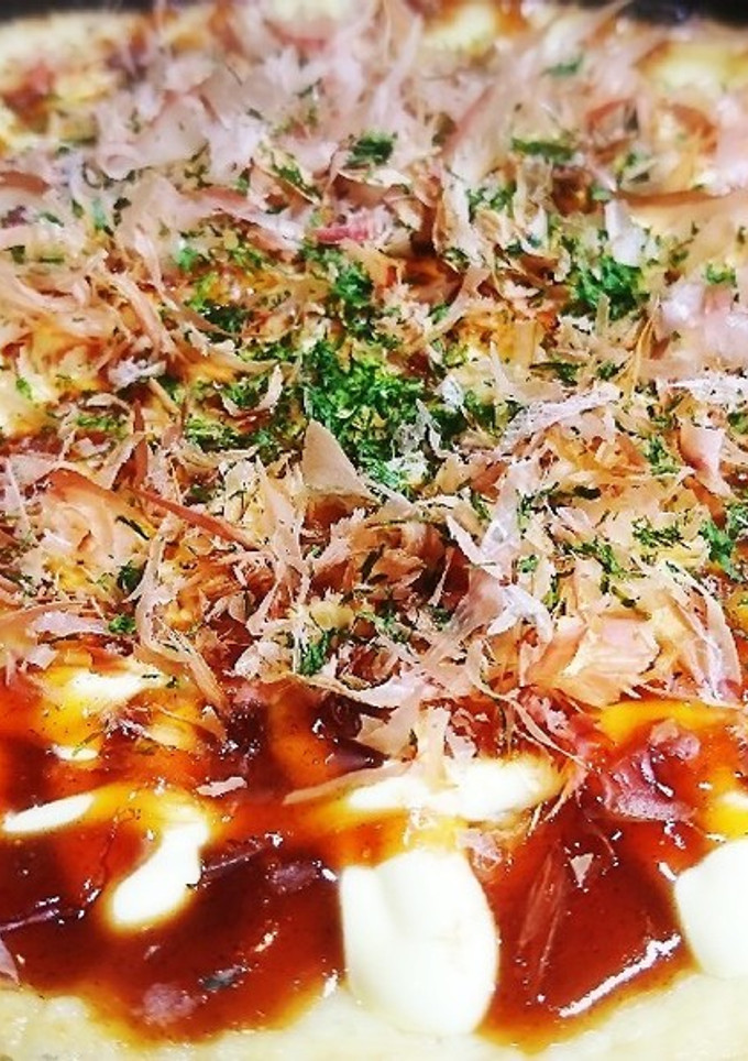 おうちで簡単 山芋鉄板焼き-レシピのメイン写真