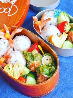 菜の花咲いた!ちくわ磯辺揚げ*春の弁当に-レシピのメイン写真