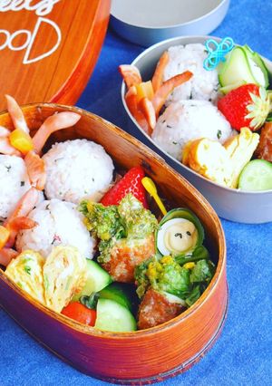 菜の花咲いた！ちくわ磯辺揚げ＊春の弁当に-レシピのメイン写真