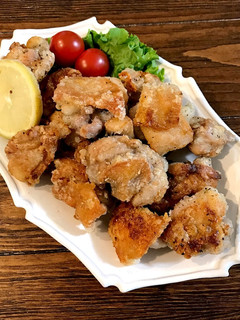 簡単揚げ焼き♡鶏塩ガーリックレモン唐揚げ-レシピのメイン写真