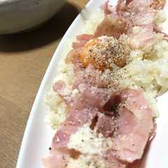 รูปของ カルボナーラ飯
