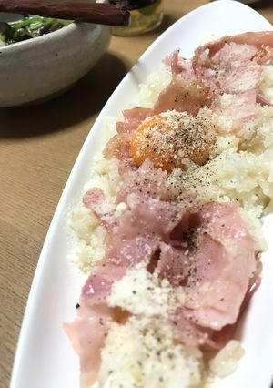 カルボナーラ飯-レシピのメイン写真
