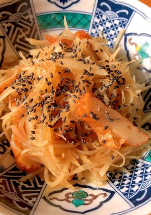 千切り新じゃがとさつま揚げのきんぴら！-レシピのメイン写真