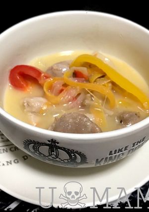 鶏とパプリカの白ワイン煮-レシピのメイン写真