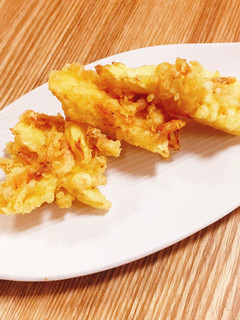 生のまま!簡単☆たけのこと桜海老の天ぷら-レシピのメイン写真