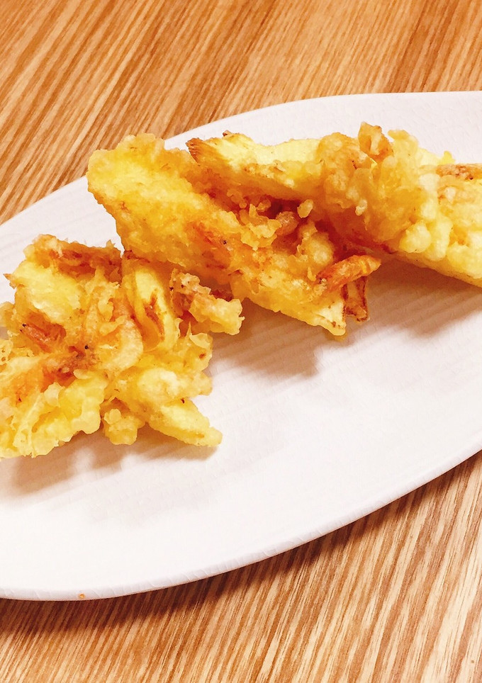 生のまま！簡単☆たけのこと桜海老の天ぷら-レシピのメイン写真