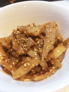 たけのこの金平-レシピのメイン写真