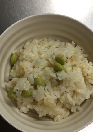 枝豆入りのみそ炊き込みごはん-レシピのメイン写真
