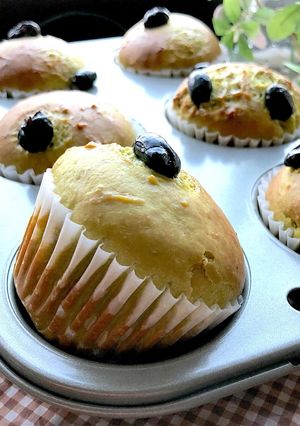 元種から作る♡抹茶の酵母マフィン-レシピのメイン写真