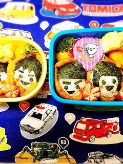 キャラ弁 簡単 顔 おいなりさん♡-レシピのメイン写真
