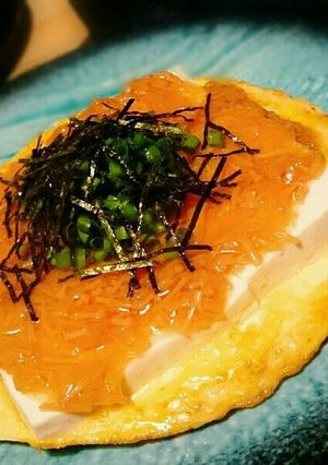 なめ茸たっぷり＊たまご豆腐-レシピのメイン写真