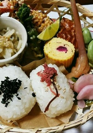 ミニ篭弁当(2018/4/1)-レシピのメイン写真