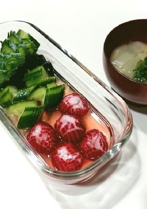 副菜簡単もう一品☆すし酢で酢漬け-レシピのメイン写真