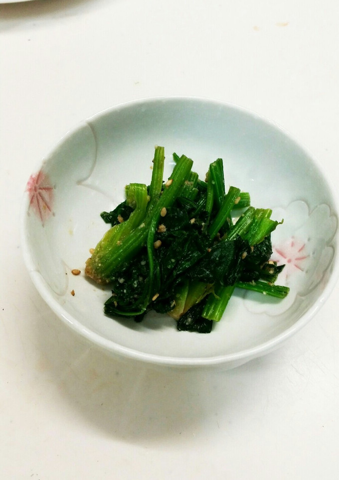 さっぱり！ほうれん草のごま酢あえ-レシピのメイン写真