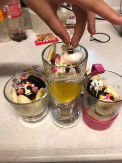 子供と手作りパフェ。簡単です-レシピのメイン写真