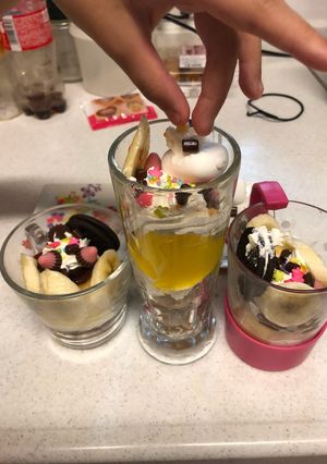 子供と手作りパフェ。簡単です by マシャまめ 【クックパッド】 簡単おいしいみんなのレシピが392万品