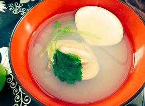 白だしではまぐりのお吸い物-レシピのメイン写真