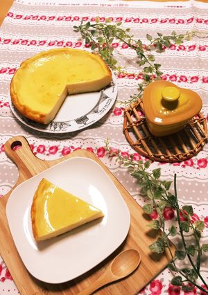 炊飯器で簡単ノンオイル豆腐チーズケーキ-レシピのメイン写真