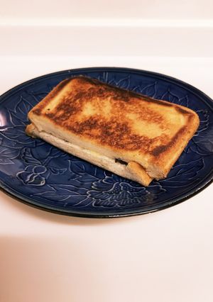 ❁あんことチーズと胡麻のホットサンド❁-レシピのメイン写真