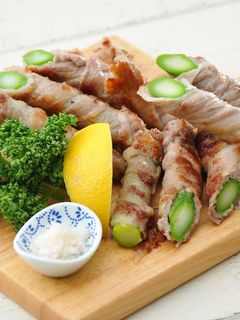 ☆チーズ風味のアスパラの豚バラ巻き☆-レシピのメイン写真