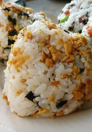 我が家の煎り卵ごはん-レシピのメイン写真