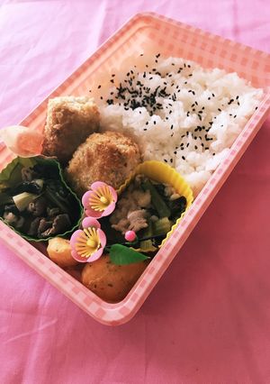 旦那さん弁当♡お花見気分-レシピのメイン写真