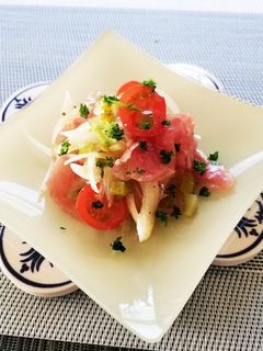 酢タマネギ活用生ハムマリネ-レシピのメイン写真