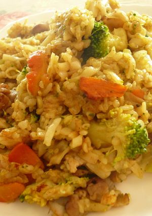 カレーうどん ｄｅ ピリ辛そば飯☆-レシピのメイン写真