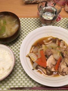 鶏肉と白菜の炒め煮-レシピのメイン写真