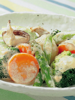 野菜のホットサラダ-レシピのメイン写真