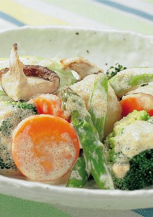 野菜のホットサラダ-レシピのメイン写真