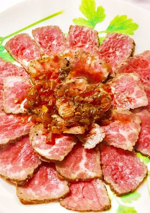 家庭で簡単♬手作りローストビーフの切り方-レシピのメイン写真