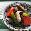レンチン茄子のドレッシング和え