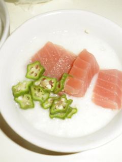 まぐろとろろおくら-レシピのメイン写真