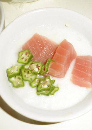まぐろとろろおくら-レシピのメイン写真