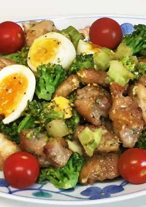 簡単！ブロッコリーと鶏肉のマヨ炒め-レシピのメイン写真