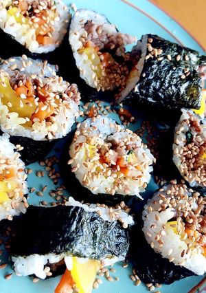 김밥♡韓国風海苔巻き(キンパ/キムパプ)-レシピのメイン写真